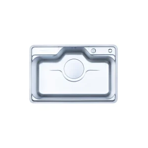 Chậu Rửa Bát 1 Hố NOBINOX LIKEN NL725D – Bồn Rửa Bát Inox Cao Cấp