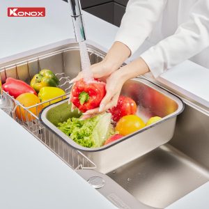 Chậu rửa bát chống xước Workstation Sink Dekor 8048SU