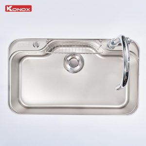 Chậu rửa bát chống xước Workstation Sink Dekor 8048SU