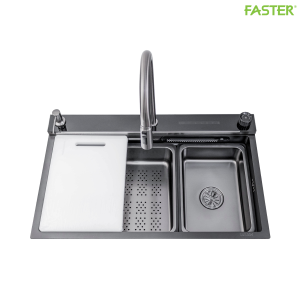 Chậu rửa bát điều khiển bằng giọng nói FS 7546BLX