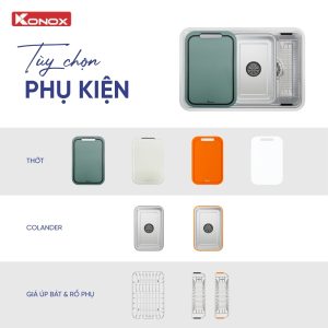 Chậu rửa bát chống xước (phiên bản cá nhân hóa) Tari Smart 7047PP