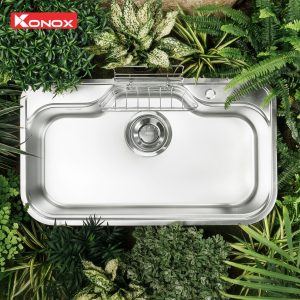 Chậu rửa bát phong cách Nhật bề mặt mịn Tari 9051SM