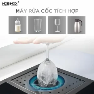 CHẬU RỬA BÁT 1 HỐ NOBINOX LUMIA NJ511B