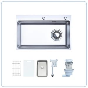 CHẬU RỬA BÁT 1 HỐ NOBINOX ARVO V775