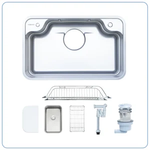 CHẬU RỬA BÁT 1 HỐ NOBINOX ARVO B085