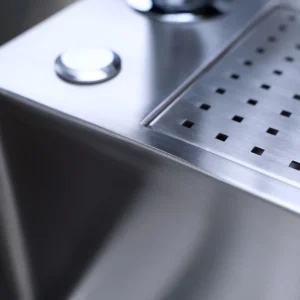 CHẬU RỬA BÁT 2 HỐ NOBINOX RAZIA NJ577