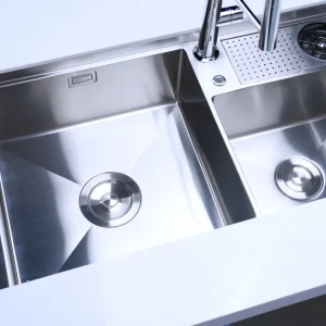 CHẬU RỬA BÁT 2 HỐ NOBINOX RAZIA NJ577