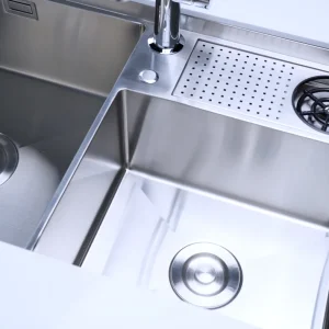 CHẬU RỬA BÁT 2 HỐ NOBINOX RAZIA NJ577