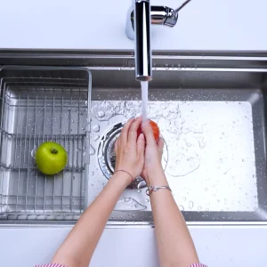 CHẬU RỬA BÁT 1 HỐ NOBINOX LIRA NJ562D