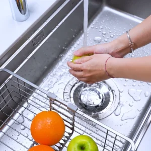 CHẬU RỬA BÁT 1 HỐ NOBINOX LIRA NJ566D