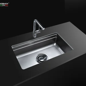 CHẬU RỬA BÁT 1 HỐ NOBINOX LIRA NJ562D