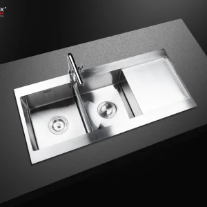 CHẬU RỬA BÁT 2 HỐ NOBINOX LIKEN NL749