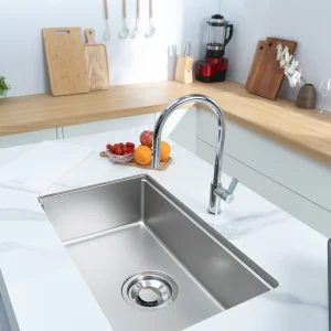 CHẬU RỬA BÁT 1 HỐ NOBINOX ROSA NN974DT