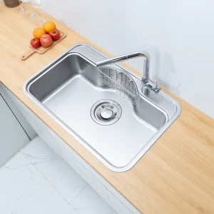 CHẬU RỬA BÁT 1 HỐ NOBINOX ROSA NN975D