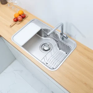 CHẬU RỬA BÁT 1 HỐ NOBINOX ROSA NN975D