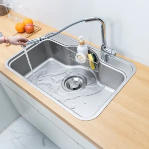 CHẬU RỬA BÁT 1 HỐ NOBINOX ROSA NN975D
