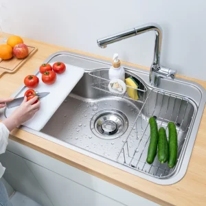 CHẬU RỬA BÁT 1 HỐ NOBINOX ROSA NN975D