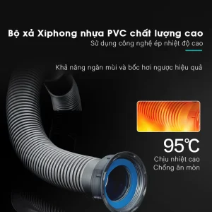 CHẬU RỬA BÁT 2 HỐ NOBINOX LUMIA NJ524