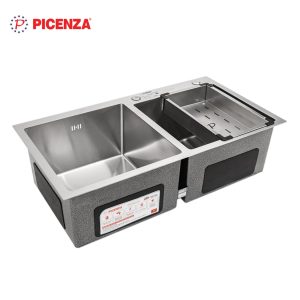 Bồn rửa chén Standard inox cao cấp HMS 8245 – 615 Picenza
