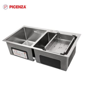 Bồn rửa chén Standard inox cao cấp HMS 8245 – 615 Picenza
