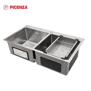 Chậu rửa bát inox cao cấp HMS 8245 - 616 Picenza