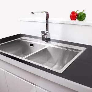 CHẬU RỬA BÁT 2 HỐ NOBINOX LIKEN NL785