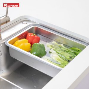 Chậu rửa bát phong cách Nhật bề mặt mịn Tari 8050SM