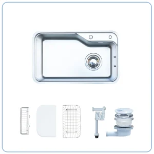 CHẬU RỬA BÁT 1 HỐ NOBINOX MONO VA200