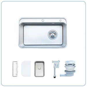 CHẬU RỬA BÁT 1 HỐ NOBINOX MONO VA207