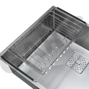 Bồn rửa bát 1 hố to có máy rửa cốc, chén MST1182