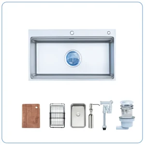 CHẬU RỬA BÁT 1 HỐ NOBINOX LIRA NJ564D