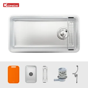 Chậu rửa bát phong cách Nhật chống xước Tari Smart 8847