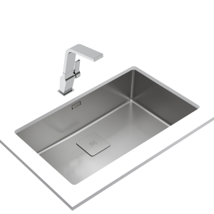 Chậu rửa inox - 1 hộc rửa - FlexLinea RS15 71.40 PureClean