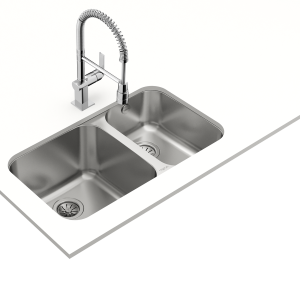 Chậu rửa lắp âm - 2 hộc rửa - BE 2B 785