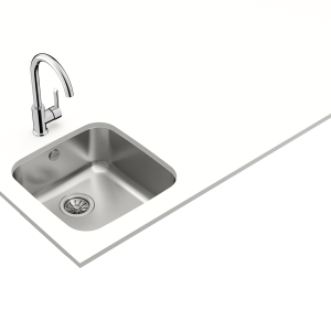 Chậu rửa lắp âm - 1 hộc rửa - BE 40.40