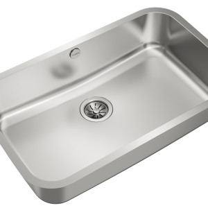 Chậu rửa lắp âm - 1 hộc rửa - BE 74.43-20 3½ C/REB