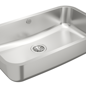 Chậu rửa lắp âm - 1 hộc rửa - BE 74.43-20 3½ C/REB
