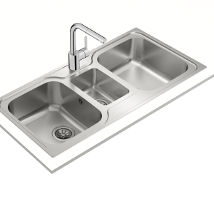 Chậu rửa lắp nổi - 2½ hộc rửa - Classic 2½B