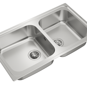 Chậu rửa lắp nổi - 2 hộc rửa - Classic 2B 86