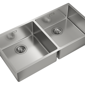 Chậu rửa lắp âm - 2 hộc rửa - Be Linea RS15 2B 860