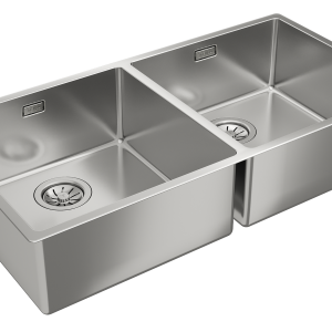 Chậu rửa lắp âm - 2 hộc rửa - Be Linea RS15 2B 860