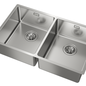 Chậu rửa lắp âm - 2 hộc rửa - Be Linea RS15 2B 740