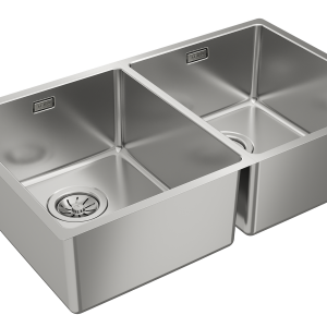 Chậu rửa lắp âm - 2 hộc rửa - Be Linea RS15 2B 740