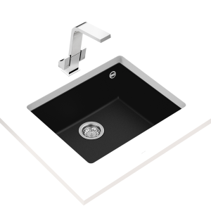 Chậu đá lắp âm - 1 hộc rửa - Square 50.40 TG
