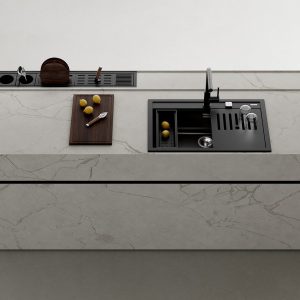 Chậu đá lắp nổi - 1 hộc rửa - Nova 80 WS-TG 1B