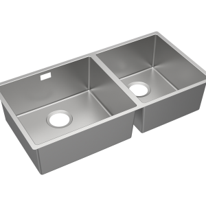 Chậu Inox lắp âm - 2 hộc rửa - BX R10 2B 860 BW