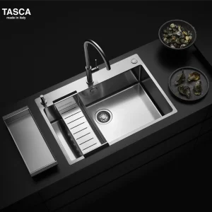 CHẬU RỬA BÁT 1 HỐ TASCA PURA NT675T
