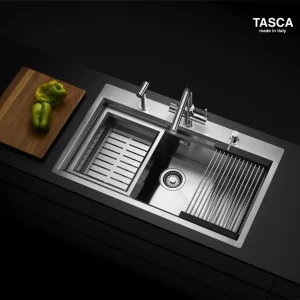 CHẬU RỬA BÁT 1 HỐ TASCA STEP NT651T