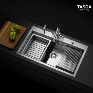 CHẬU RỬA BÁT 1 HỐ TASCA STEP NT685T