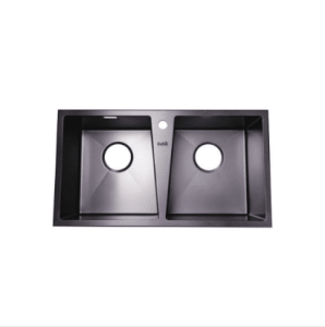 Chậu Rửa Chén BELLO BL-C570 2 Hộc Màu Đen